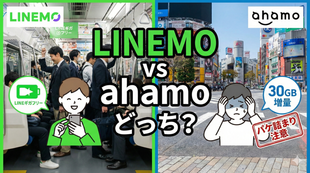linemoahamoどっち？